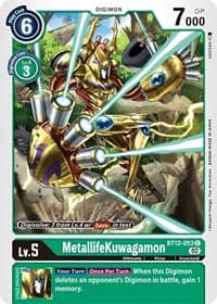 MetallifeKuwagamon - Across Time - Digimon Card Game card