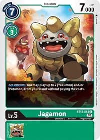 Jagamon - Across Time - Digimon Card Game card