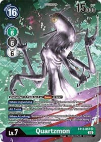 Quartzmon (Alternate Art) - Across Time - Digimon Card Game card