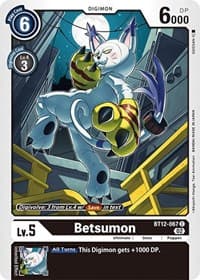 Betsumon - Across Time - Digimon Card Game card