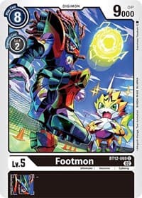 Footmon - Across Time - Digimon Card Game card