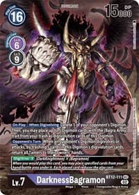 DarknessBagramon (Alternate Art) - Across Time - Digimon Card Game card