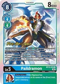 Paildramon - Across Time Pre-Release Cards - Digimon Card Game card