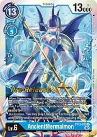 AncientMermaimon - Across Time Pre-Release Cards - Digimon Card Game card