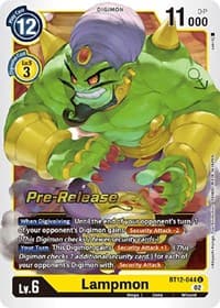 Lampmon - Across Time Pre-Release Cards - Digimon Card Game card