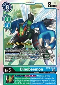 Dinobeemon - Across Time Pre-Release Cards - Digimon Card Game card
