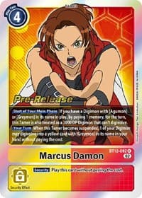 Marcus Damon - Across Time Pre-Release Cards - Digimon Card Game card