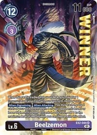 Beelzemon (April 2023 Beelzemon Special) - Starter Deck 14: Beelzemon Advanced Deck Set Pre-Release Cards - Digimon Card Game card