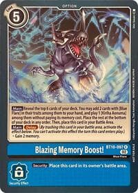 Blazing Memory Boost! - Revision Pack Cards - Digimon Card Game card