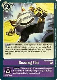 Buzzing Fist - Revision Pack Cards - Digimon Card Game card