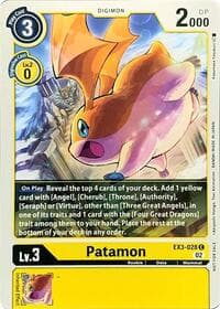 Patamon - Revision Pack Cards - Digimon Card Game card