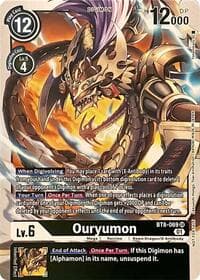 Ouryumon - Revision Pack Cards - Digimon Card Game card