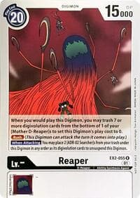 Reaper - Revision Pack Cards - Digimon Card Game card