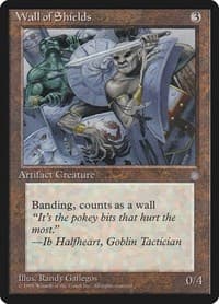 Wall of Shields - Ice Age - Magic: The Gathering card