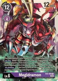 Megidramon - Revision Pack Cards - Digimon Card Game card