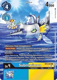 Submarimon (Official Tournament Pack Vol.9) - New Awakening - Digimon Card Game card