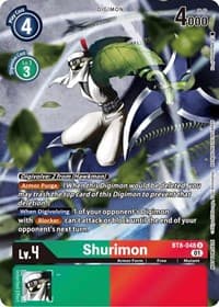 Shurimon (Official Tournament Pack Vol.9) - New Awakening - Digimon Card Game card
