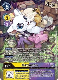 Gatomon (Official Tournament Pack Vol.9) - Starter Deck 10: Parallel World Tactician - Digimon Card Game card