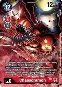 Chaosdramon (Winner Pack Across Time) - Next Adventure - Digimon Card Game card