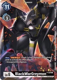 BlackWarGreymon - P-026 (Winner Pack Across Time) - Digimon Promotion Cards - Digimon Card Game card