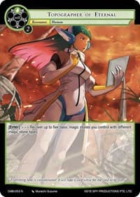 Topographer of Eternal - Crimson Moon's Battleground - Force of Will card