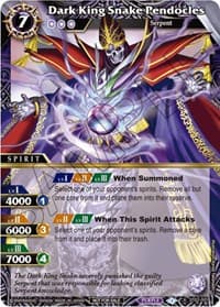Dark King Snake Pendocles - Battle Spirits Saga Promo Cards - Battle Spirits Saga card
