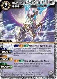 Divine Moonsky Beast Fanatech Elk - Battle Spirits Saga Promo Cards - Battle Spirits Saga card