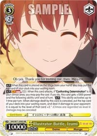 Illustrator Battle, Izumi - Saekano How to Raise a Boring Girlfriend. flat - Weiss Schwarz card