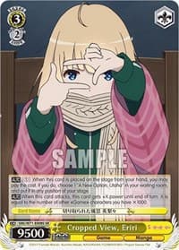 Cropped View, Eriri (SR) - Saekano How to Raise a Boring Girlfriend. flat - Weiss Schwarz card