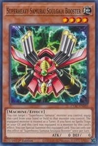 Superheavy Samurai Soulgaia Booster - Cyberstorm Access - YuGiOh card