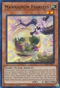 Mannadium Fearless - Cyberstorm Access - YuGiOh card