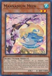 Mannadium Meek - Cyberstorm Access - YuGiOh card