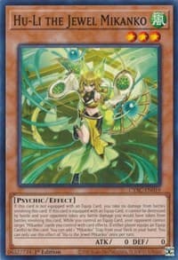 Hu-Li the Jewel Mikanko - Cyberstorm Access - YuGiOh card