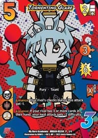Tormenting Glare (Regional License Exam 2023) - UniVersus: My Hero Academia Promo Cards - UniVersus card