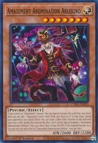 Amazement Abomination Arlekino - Cyberstorm Access - YuGiOh card