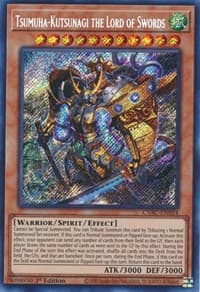 Tsumuha-Kutsunagi the Lord of Swords - Cyberstorm Access - YuGiOh card