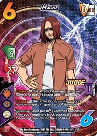 Magne (Plus Ultra Pack 4 Judge) - UniVersus: My Hero Academia Promo Cards - UniVersus card