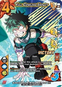 Full Cowling Impact (Plus Ultra Pack 4 Victory) - UniVersus: My Hero Academia Promo Cards - UniVersus card