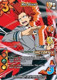 Red Guard (Plus Ultra Pack 4 Victory) - UniVersus: My Hero Academia Promo Cards - UniVersus card