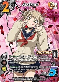 All Smiles (Plus Ultra Pack 4 Victory) - UniVersus: My Hero Academia Promo Cards - UniVersus card