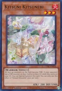 Kitsuni Kitsunebi - Cyberstorm Access - YuGiOh card