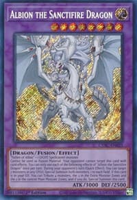 Albion the Sanctifire Dragon - Cyberstorm Access - YuGiOh card