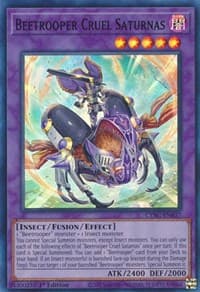 Beetrooper Cruel Saturnas - Cyberstorm Access - YuGiOh card