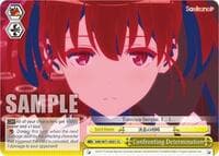 Confronting Determination - Saekano How to Raise a Boring Girlfriend. flat - Weiss Schwarz card