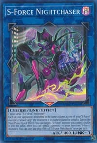 S-Force Nightchaser - Cyberstorm Access - YuGiOh card