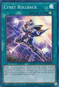 Cynet Rollback - Cyberstorm Access - YuGiOh card