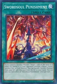Swordsoul Punishment - Cyberstorm Access - YuGiOh card