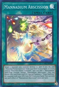 Mannadium Abscission - Cyberstorm Access - YuGiOh card