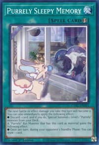 Purrely Sleepy Memory - Cyberstorm Access - YuGiOh card