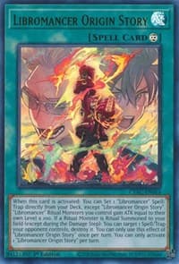 Libromancer Origin Story - Cyberstorm Access - YuGiOh card